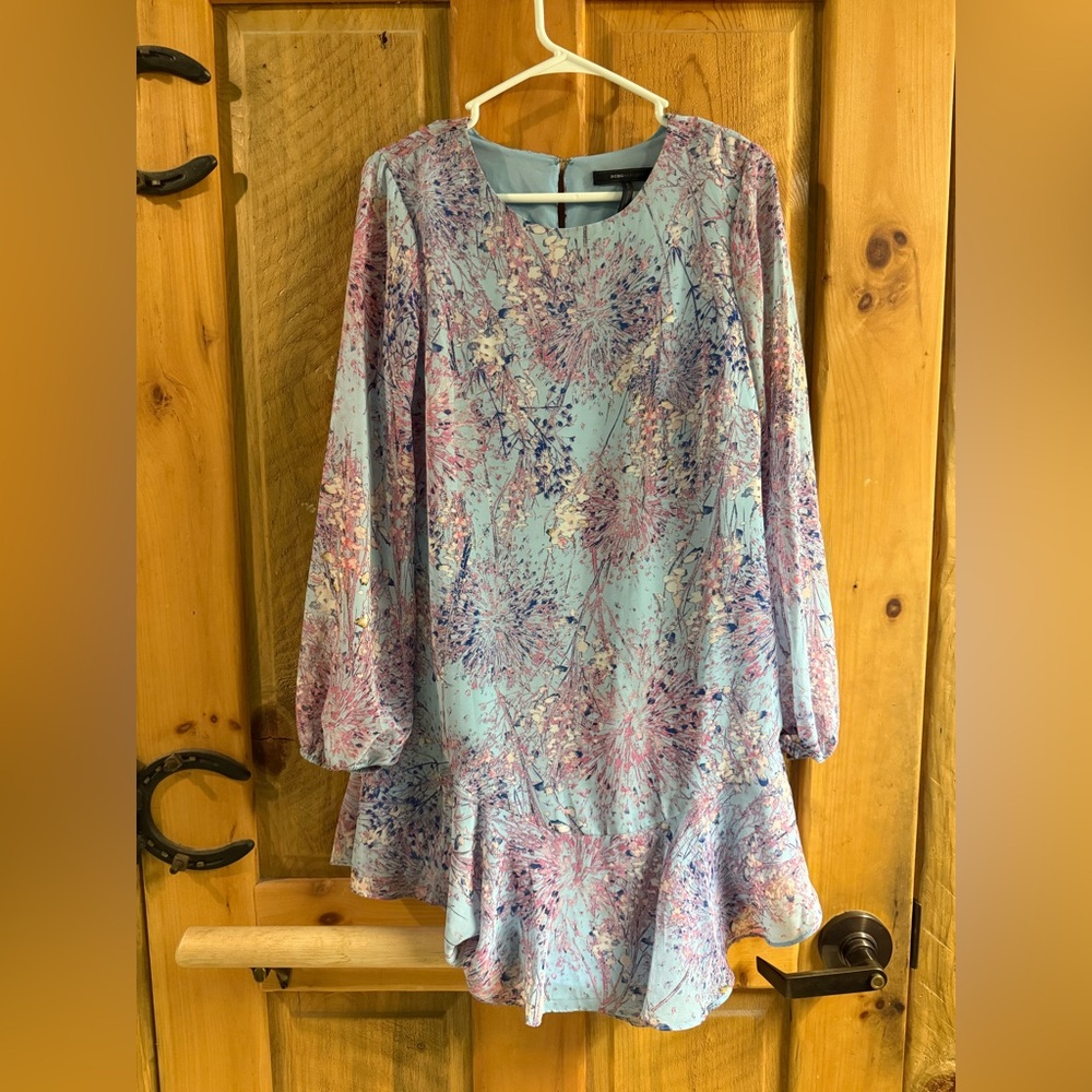 BCBGMaxAzria Floral Mini Dress